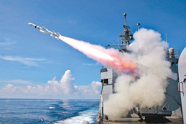 魚叉反艦導彈是台灣對抗解放軍的重要武器。