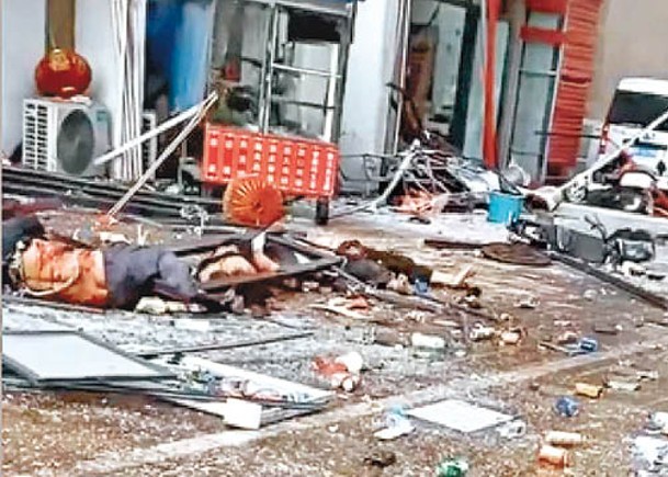 江蘇燒烤店氣體爆炸  1死5傷