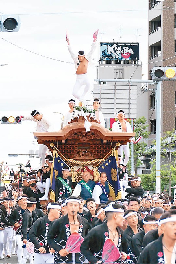 地車祭在疫後復辦。