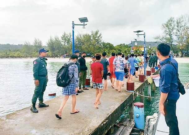 柬埔寨海域沉船  23華人蛇失蹤