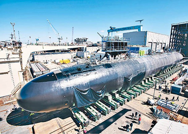 美擬加速  令澳洲獲核潛艇