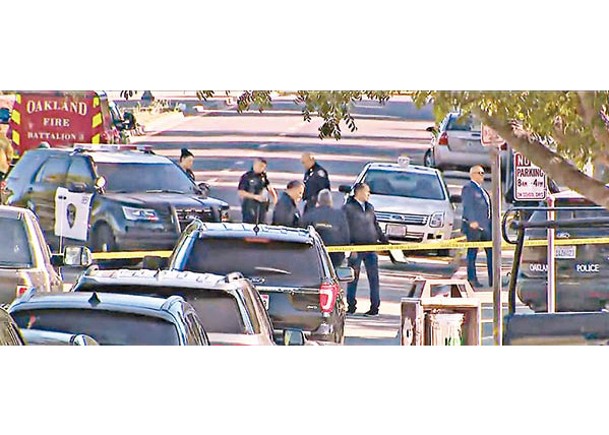 槍手闖加州奧克蘭高中開火  釀6傷