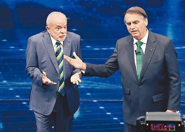 總統次輪投票前  巴西兩候選人首激辯