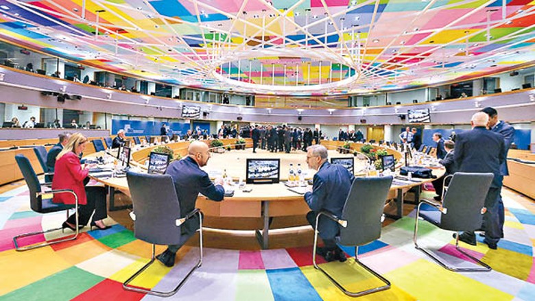 歐盟峰會討論與中國的關係。