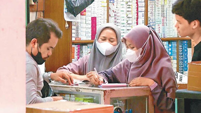印尼要求藥店暫停使用糖漿藥物。