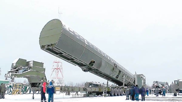 俄羅斯擁有多款陸基洲際彈道導彈。