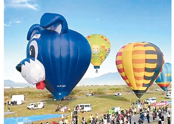 佐賀熱氣球節開幕  3年首次  准入場