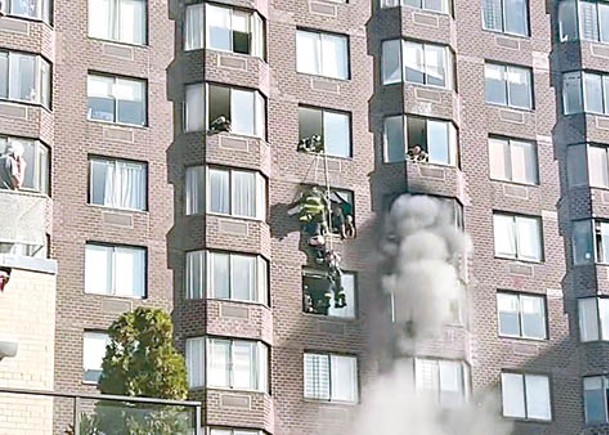 鋰電池爆炸  紐約火燒大廈38傷