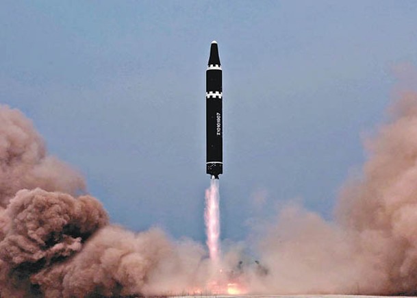 朝洲際導彈  疑搭載核電磁脈衝彈頭