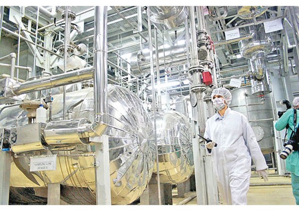伊朗近年積極生產濃縮鈾。（Getty Images圖片）