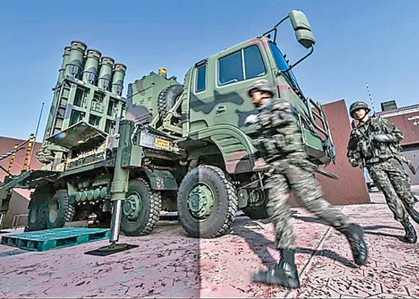 制衡平壤  韓派兵中東演習  日模擬攔導彈
