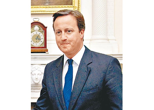 卡梅倫曾任英國首相。（Getty Images）