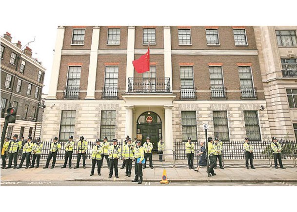 中國計劃在英國倫敦塔附近興建新大使館。（Getty Images圖片）