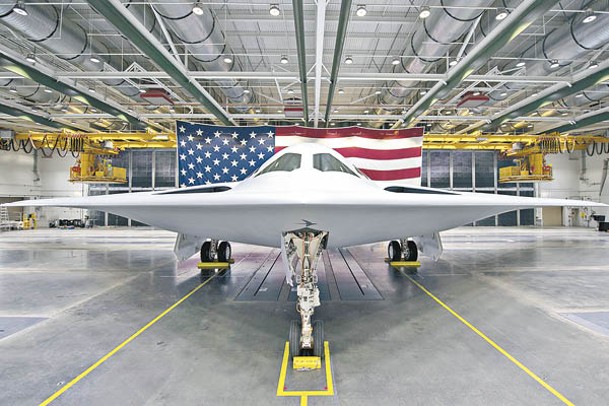 美國B21新一代隱形戰略轟炸機