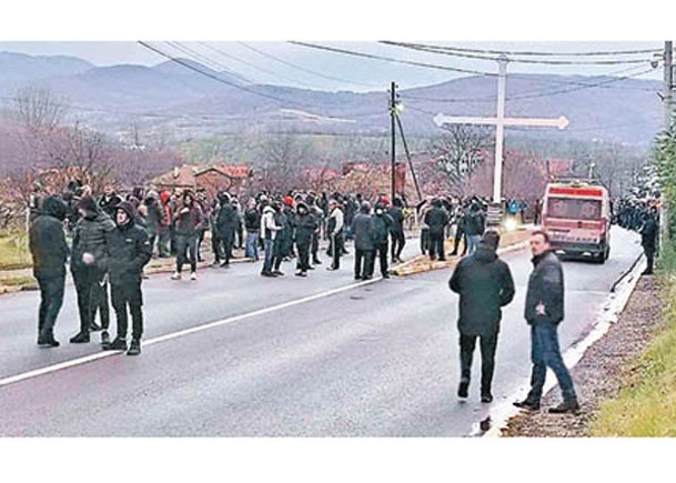 科索沃北部局勢緊張。