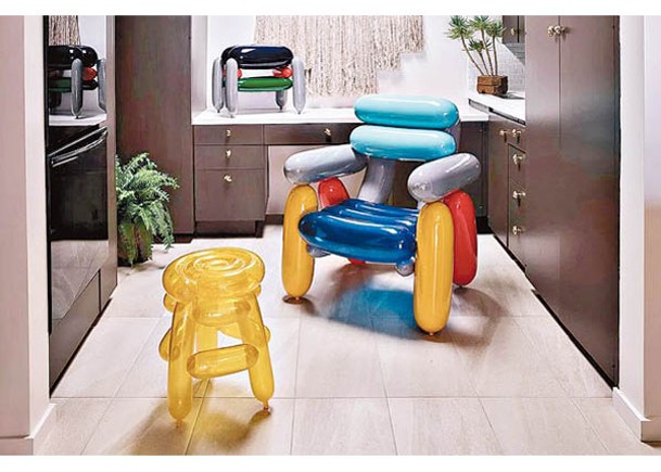 潮流創意：氣球桌椅  大小皆宜