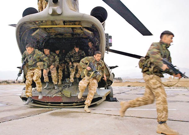 英國皇家海軍陸戰隊曾經在烏克蘭參與秘密行動。（Getty Images圖片）