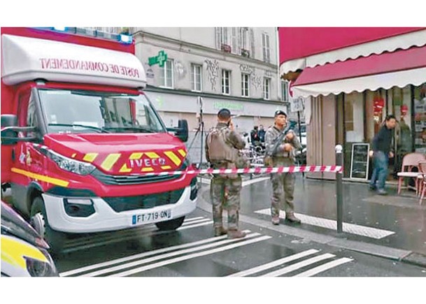 巴黎69歲槍手施襲3死3傷