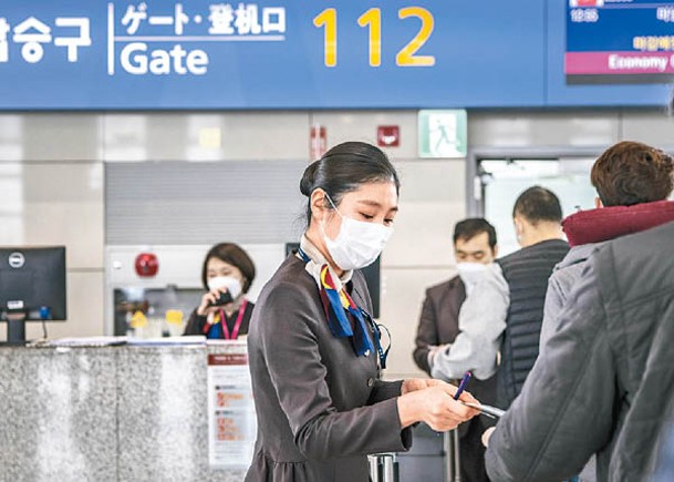 中國及南韓計劃增加往返兩國航班數量。圖為南韓仁川國際機場。（Getty Images圖片）