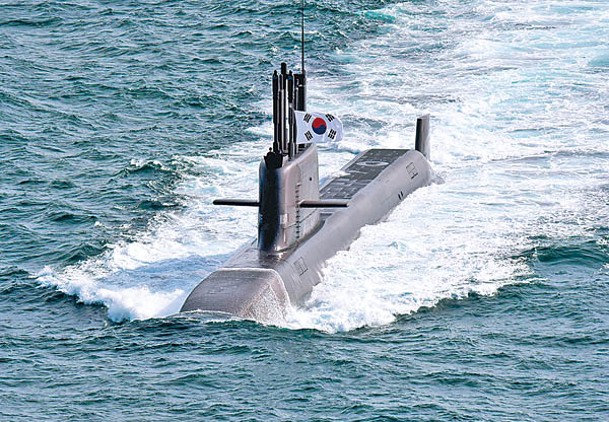 「張保皋ⅢBatchⅡ」潛艇配備潛射彈道導彈。