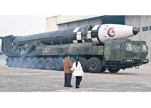 韓研固體燃料火箭成功  平壤射3導彈震懾