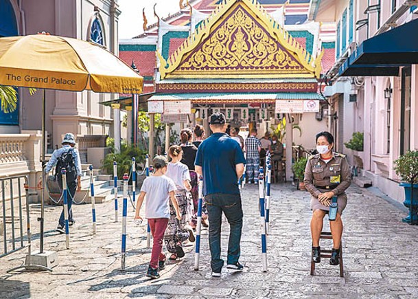 泰國曼谷旅客人數回升。（Getty Images圖片）