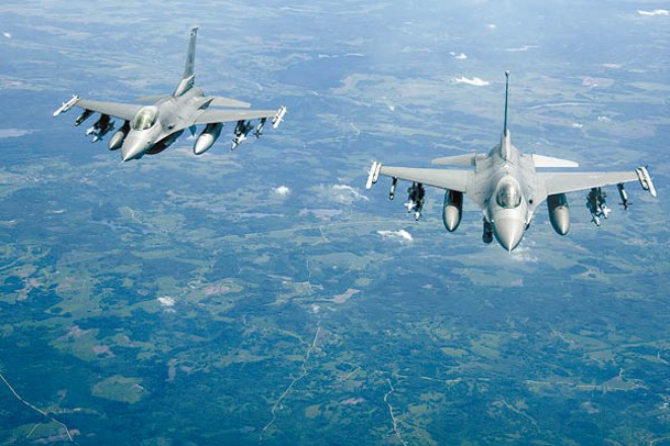 烏克蘭希望美國援助F16戰機。