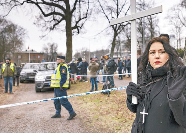 瑞典日前有針對土耳其的示威活動。（Getty Images圖片）