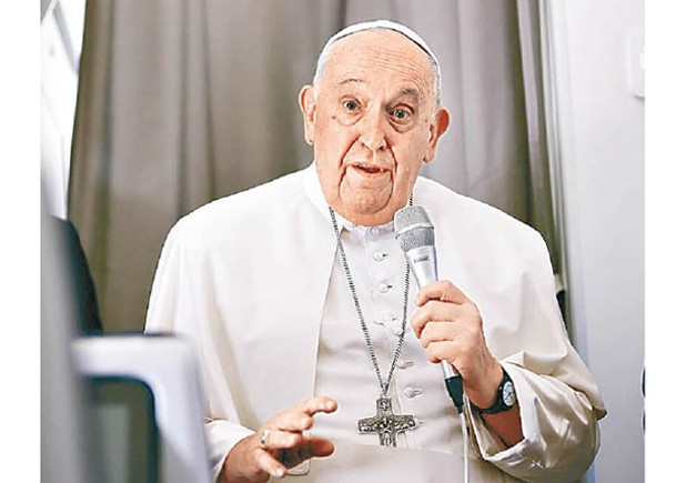 教宗訪非洲  痛斥經濟殖民主義