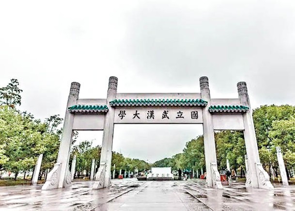武漢大學提請警方展開打擊活動。