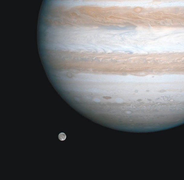 木星是太陽系最大行星。
