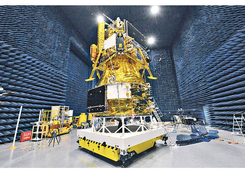 嫦娥五號探測器是中國探月工程第三階段的月球探測器。