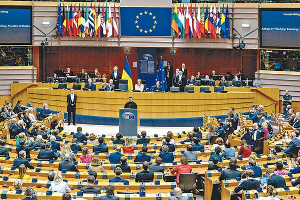 歐洲議會上多國表示準備提供更多軍事支援予烏克蘭。