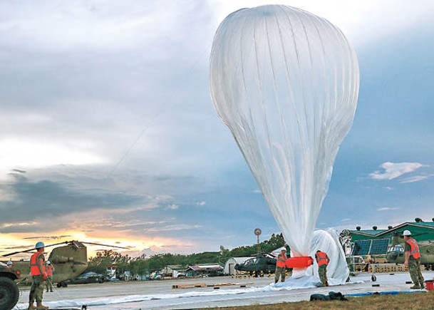 反擊指控  華指美氣球侵領空  去年逾10宗