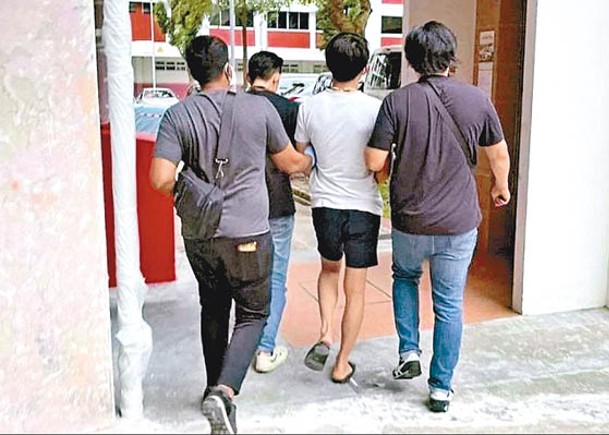 新加坡掃毒拘133人  檢貨值134萬