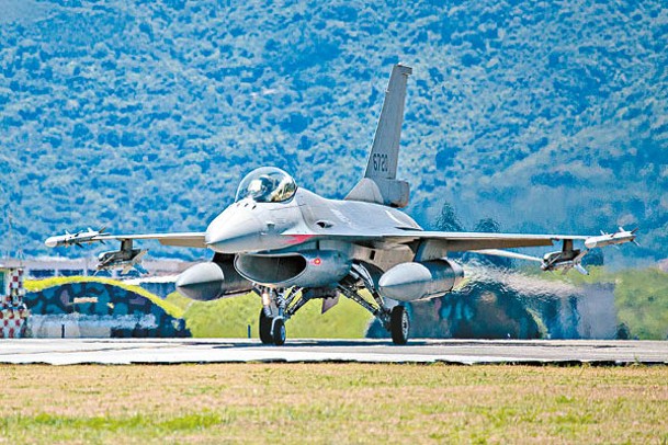 F16戰機有助台灣應對解放軍空中戰力。