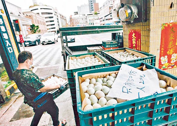 台灣雞蛋不足問題仍未解決。（中時電子報圖片）