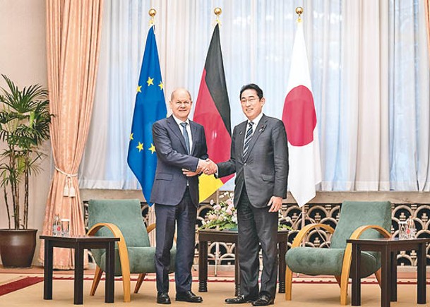 日德領袖會談  強化供應鏈合作