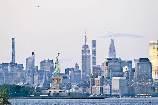 台方公布美洲行程，去程將在紐約（圖）過境。（中新社圖片）
