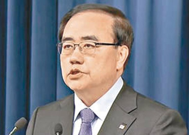 韓國安首長請辭 駐美大使料接任