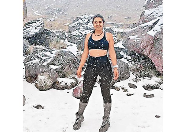 31歲女獨居5000米火山 圖創紀錄