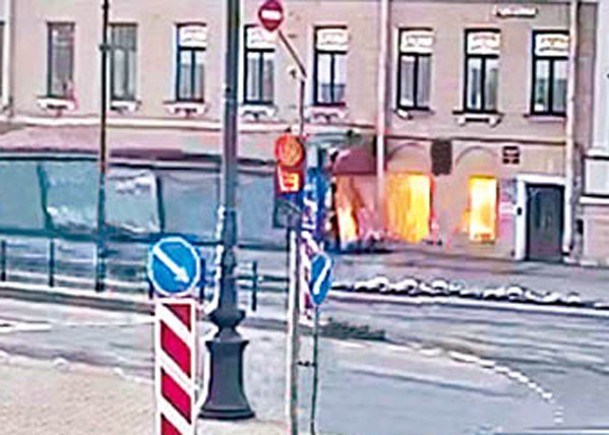 聖彼得堡咖啡店巨爆  擁俄軍事網紅惹殺身禍