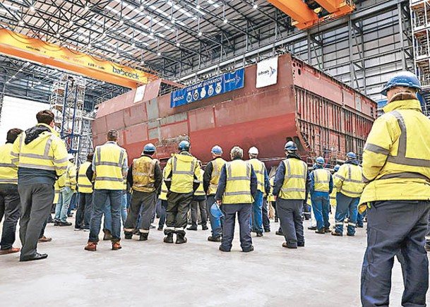 蘇格蘭船廠罷工  威脅護衞艦建造