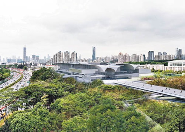 深圳紅樹林濕地博物館設計效果圖。