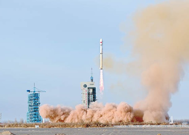 中國大陸曾在酒泉衞星發射中心發射長征四號丙運載火箭。（中新社圖片）
