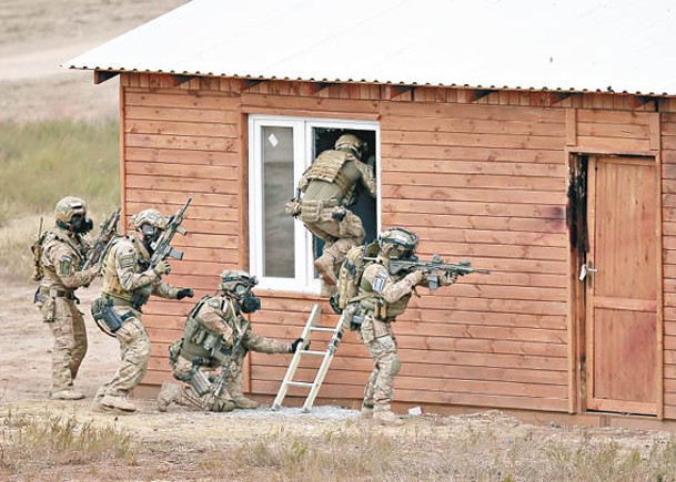 北約特種部隊士兵在波蘭接受訓練。（Getty Images圖片）