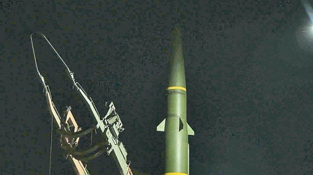 解放軍東風11A型短程彈道導彈能夠打擊台灣島上重點目標。