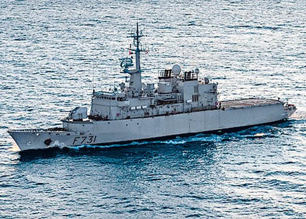 法國海軍證實護衞艦牧月號曾經穿越台灣海峽。