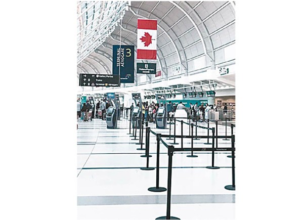 俄羅斯建議公民避免前往加拿大。圖為多倫多皮爾森國際機場。