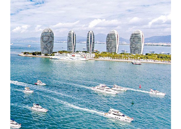 海南自貿港近年發展迅速。（中新社圖片）
